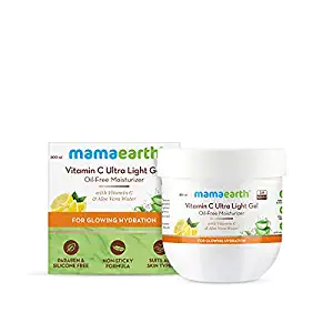 Mamaearth Vitamin C Ultra Light Gel Oil-Free Moisturizer For Face, Body and Hands