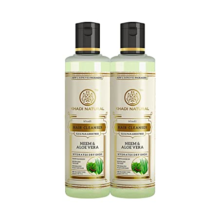 Khadi Natural Neem & Aloe Vera Herbal Cleanser/ Shampoo