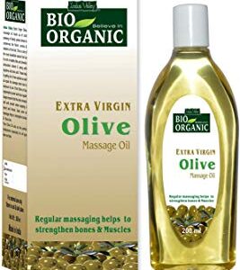 Indus Valley Bio Organic Extra Virgin Olive Massage Oil 200ml