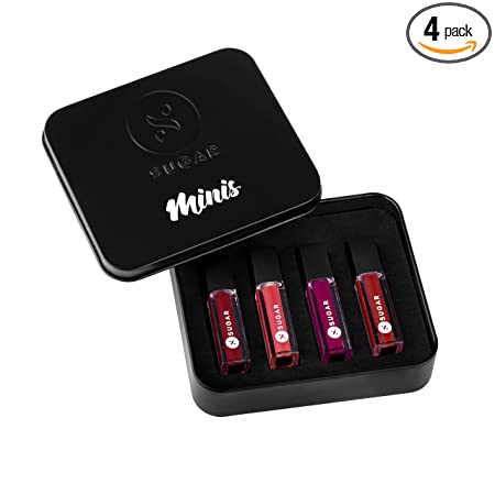 SUGAR Cosmetics Smudge Me Not Liquid Mini Lipstick Set