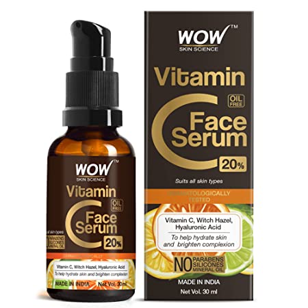 WOW Skin Science Vitamin C Serum for Skin whitenening
