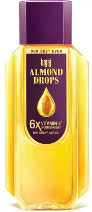 BAJAJ Almond Drops Hair Oil enriched with 6X Vitamin E