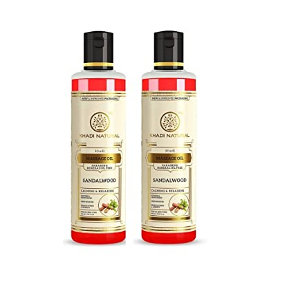 Khadi Natural Sandalwood Massage Oil