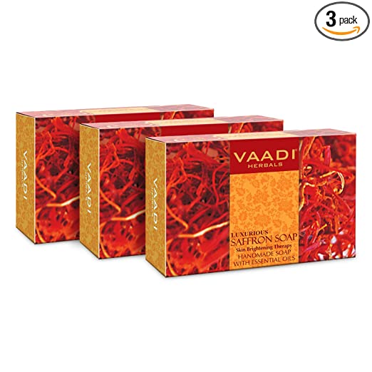 Vaadi Herbals Value Luxurious Saffron Skin Whitening Therapy Soap