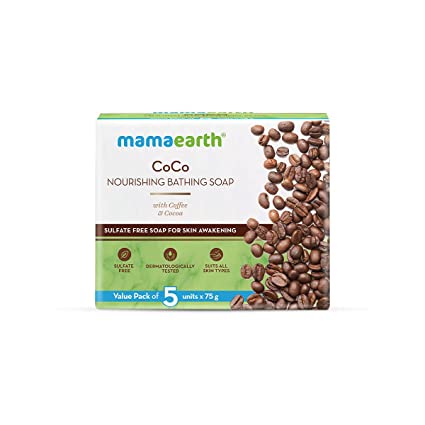 Mamaearth CoCo Nourishing Bathing Soap with Coffee & Cocoa