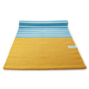 YOGALAND Cotton Yoga Mat for Women ,Men and Kids