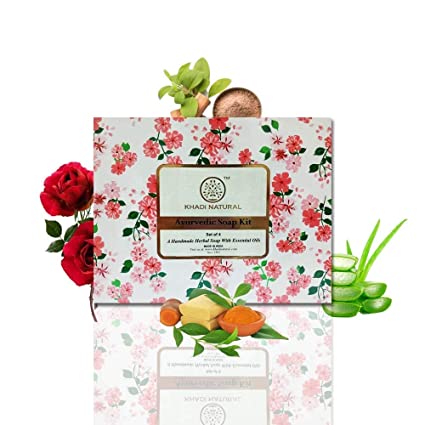 KHADI NATURAL Soap Kit (Set of 4)