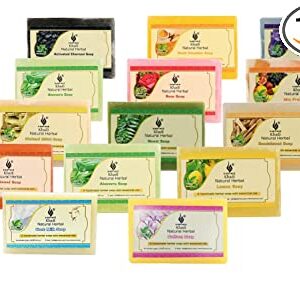 Khadi Natural Herbal Soap Combo - 14 Pieces