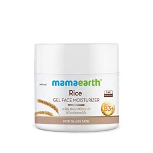 Mamaearth Rice Gel Face Moisturizer With Rice Water & Niacinamide for Glass Skin