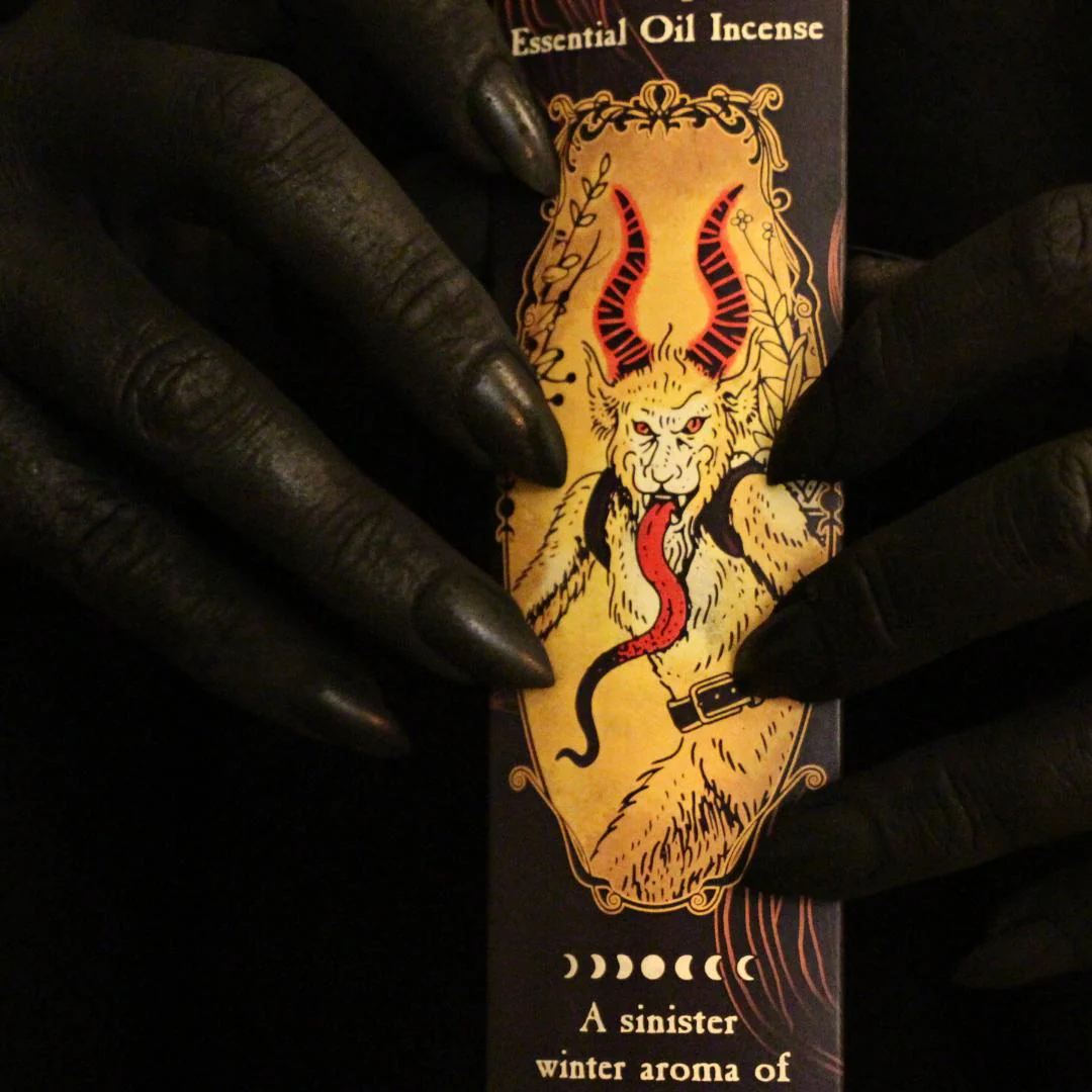 Krampus Incense: with All-Natural Frankincense, Fir, Peppermint, & Holiday Spices